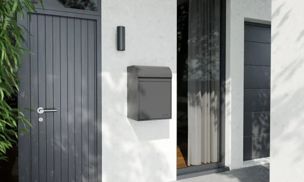 Fulham Personalised Medium Wall Mountable Parcel Box – Anthracite - Image 3