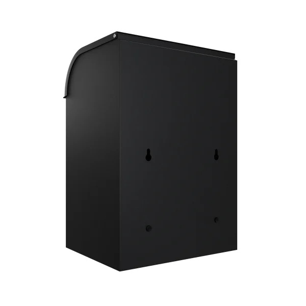 Fulham Personalised Medium Wall Mountable Parcel Box – Black - Image 7