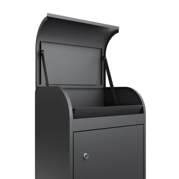 Fulham Personalised Medium Wall Mountable Parcel Box – Anthracite - Image 6