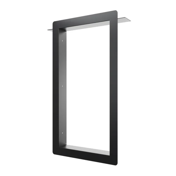 Finishing Frame For Large Built-in Manhattan Parcel Box - Black