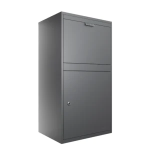 Manhattan Extra Large Built-in or Standalone Parcel Drop Box Front or Rear Access - Anthracite