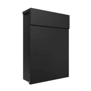 Camden Wall Mounted Letterbox - Black
