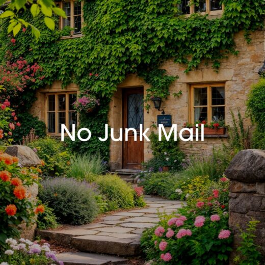 D10 - No Junk Mail Decal Sticker