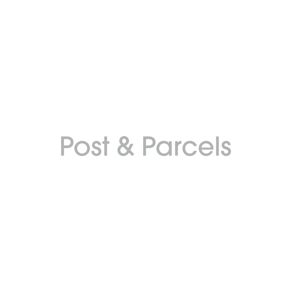D7 - Post & Parcels Decal Sticker in silver