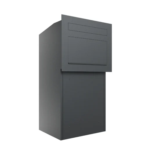 Miami Parcel Letterbox for Gate, Fence & Through-the-Wall Mounting - Anthracite