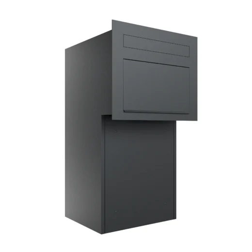 Miami II Parcel Post Box for Gate, Fence & Through-the-Wall Mounting - Anthracite