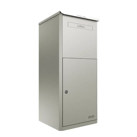 Brooklyn Large Parcel Drop Box Front or Rear Access - Pebble