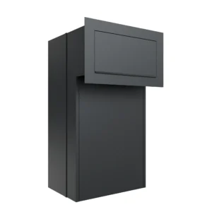 Harrow Through Wall Depth Adjustable Parcel Box - Anthracite