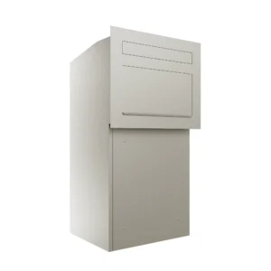 Miami Parcel Letterbox for Gate, Fence & Through-the-Wall Mounting - Pebble
