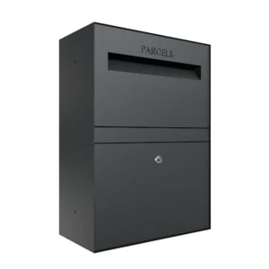 Rome Medium Parcel Letter Box - Anthracite