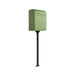Fulham Green Medium Post Mounted Parcel Box