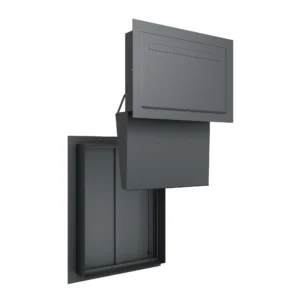 Windsor Large Parcel Box Chute and Door - Anthracite