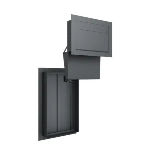 Windsor Medium Parcel Box Chute and Door - Anthracite