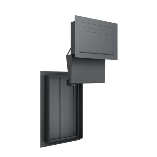Windsor Medium Parcel Box Chute and Door - Anthracite