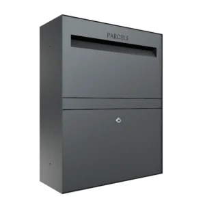 Rome Large Parcel Letter Box - Anthracite