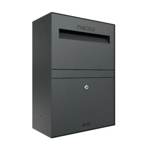 Rome Medium Parcel Letter Box - Anthracite