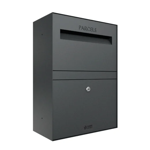 Rome Medium Parcel Letter Box - Anthracite