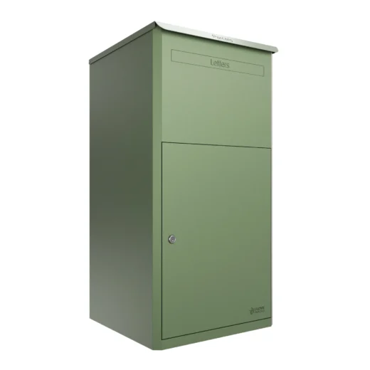 Brooklyn Extra Large Parcel Drop Box Front or Rear Access - Pale Green