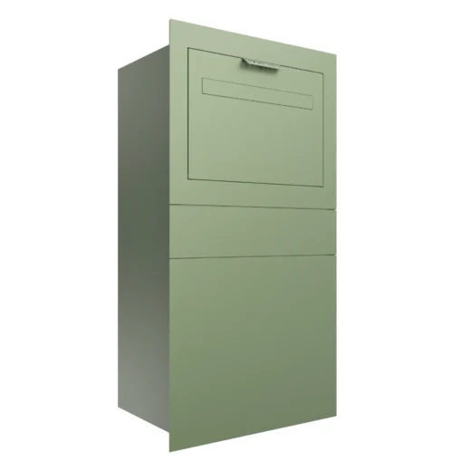 Monaco Parcel & Mail box - Pale Green
