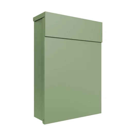 Camden Wall Mounted Letterbox - Pale Green