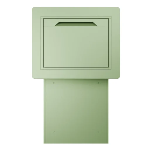 Chelsea II Parcel Post Box for Gate, Fence & Through-the-Wall Mounting - Pale Green