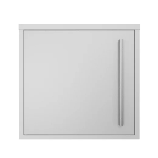 Milan Modern Wall Mounted Letterbox - White