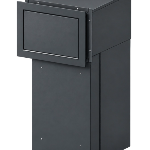 Belgravia Extra Large Built-In Depth Adjustable Parcel Box Hero Anthracite
