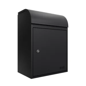 Fulham Small Wall Mountable Parcel Box - Black