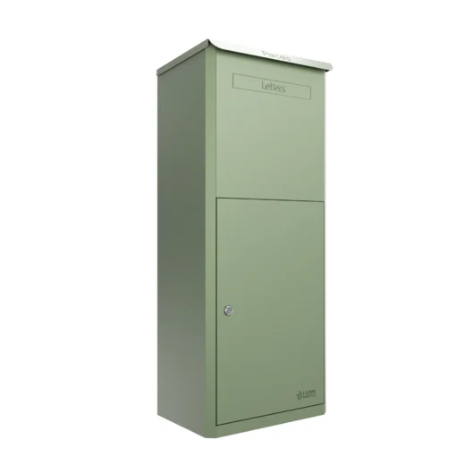 Brooklyn Medium Parcel Box Front or Rear Access - Pale Green