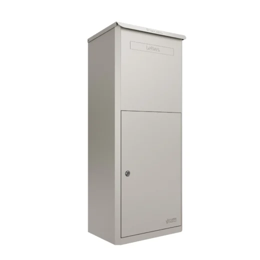 Brooklyn Medium Parcel Box Front or Rear Access - Pebble