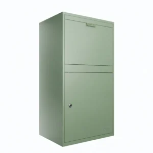 Manhattan Extra Large Built-in or Standalone Parcel Drop Box Front or Rear Access - Pale Green