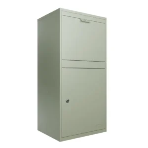 Manhattan Large Built-In or Standalone Parcel Drop Box with Front or Rear Access - Pale Green