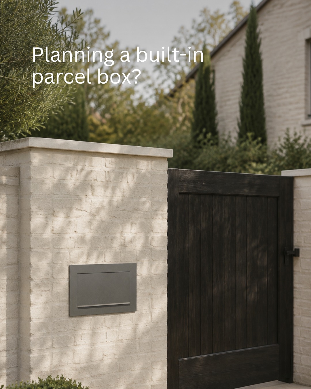 Planning a built-in parcel box starts with the entrance itself. Consider the structure it will sit within, the depth available and where…