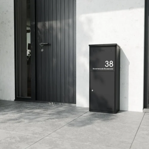 Brooklyn Medium Modern House Black View A