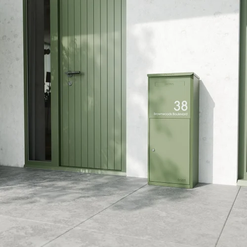 Brooklyn Medium Modern House Green View A