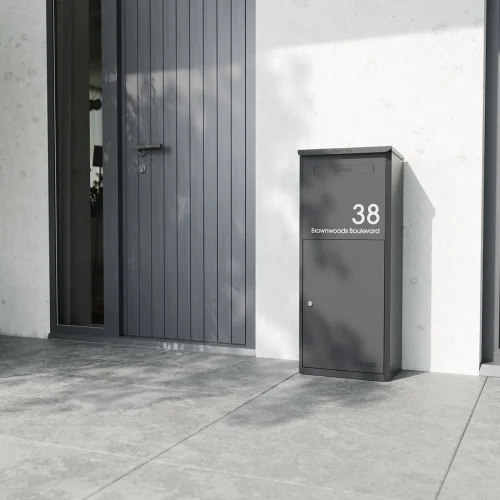 Brooklyn Medium Modern House Grey View A
