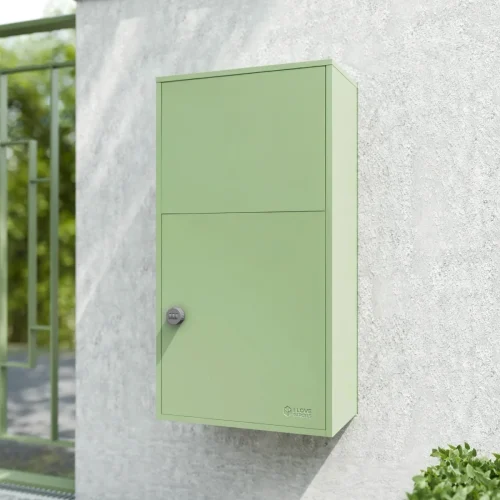 Chelsea II Modern House Lifestyle Green Rear Wall