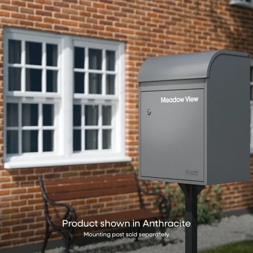 Fulham Medium Parcel Box on Post B-Disclaimer