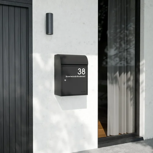 Fulham Small Modern House Black View B