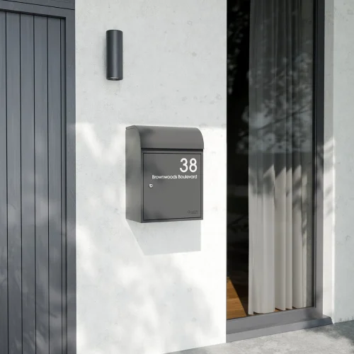 Fulham Small Modern House Grey View B