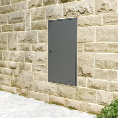 Harrow Rear Stone Wall New