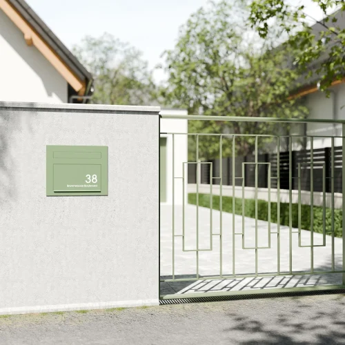 Miami II Modern House Green B