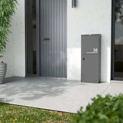Oslo Lifestyle Modern House Door Front Grey A