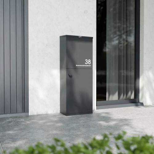 Oslo Lifestyle Modern House Door Front Grey B