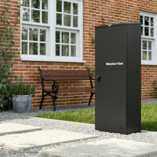 Oslo Lifestyle Rural House Door Front Black A