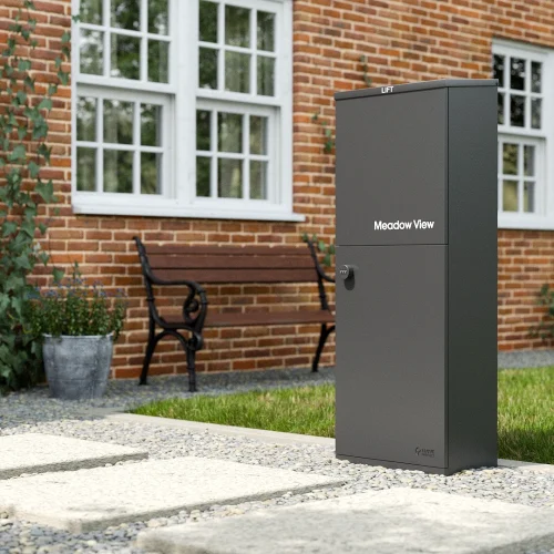 Oslo Lifestyle Rural House Door Front Grey A