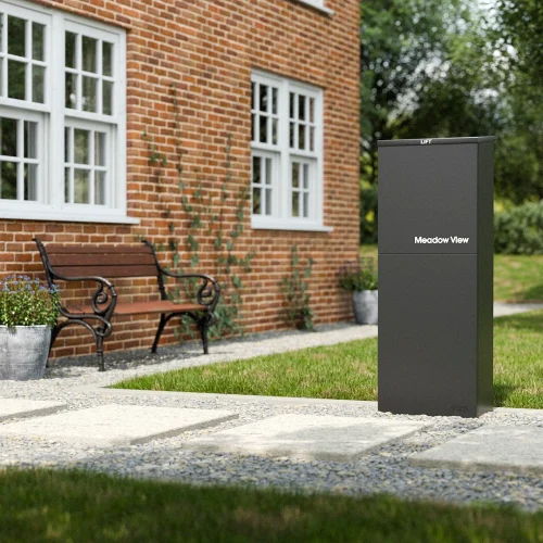 Oslo Lifestyle Rural House Door Rear Black B