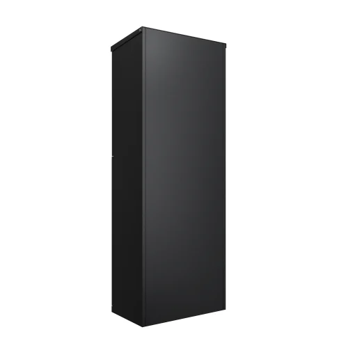 Oslo_ParcelBox_Black_View_D_Front