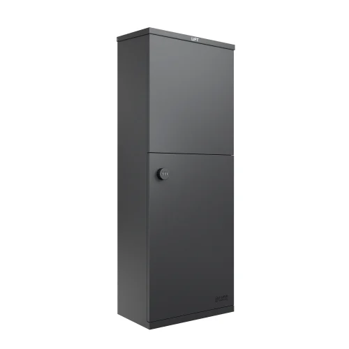 Oslo_ParcelBox_Grey_View_B_Front_