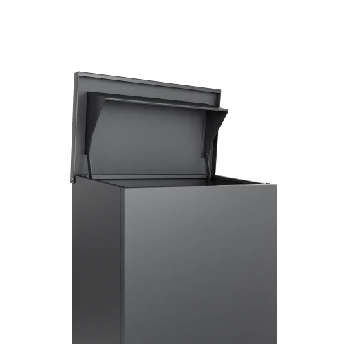 Oslo_ParcelBox_Grey_View_C_Front